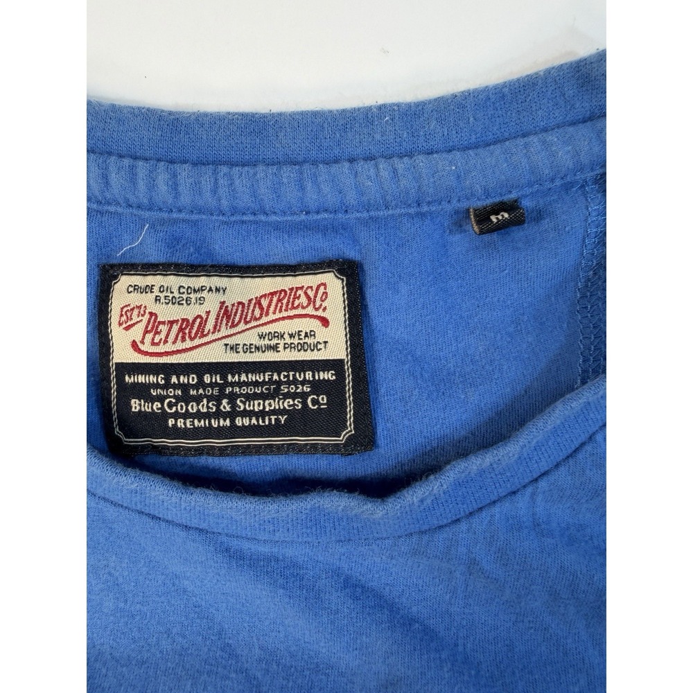 Petrol Industries Graphic Tee Blue Logo Shirt Mens Size M Casual Streetwear - Picture 2 of 4